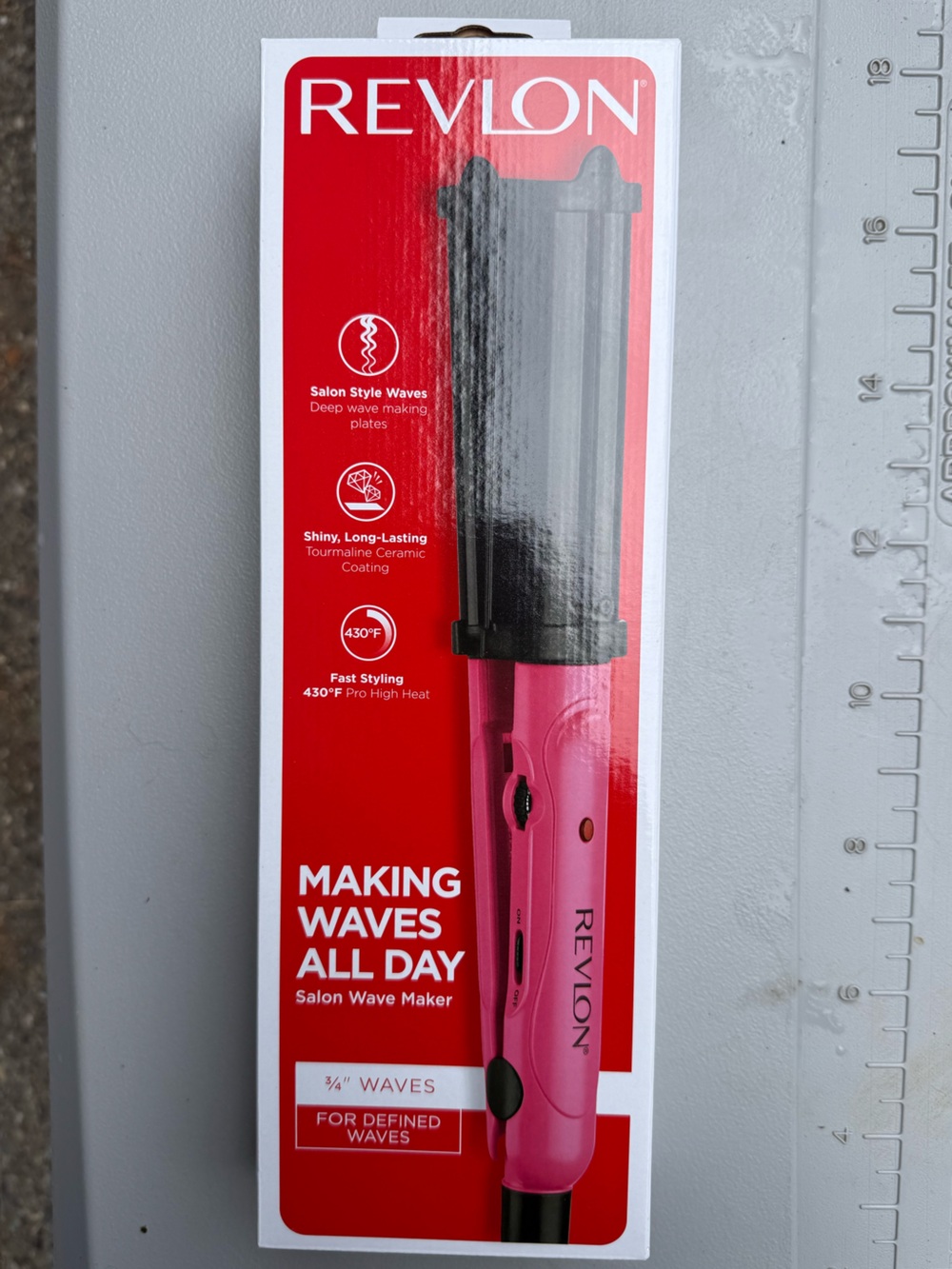 Revlon Pink Salon Wave Maker Styler